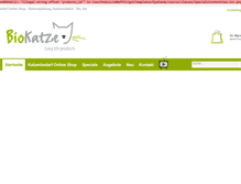 Tablet Screenshot of biokatze.de